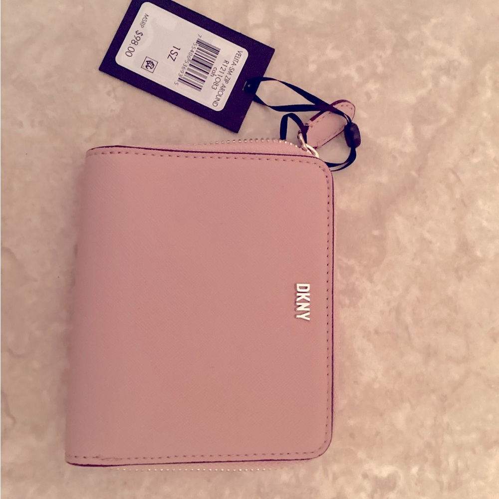 Beautiful large designer wallet pink